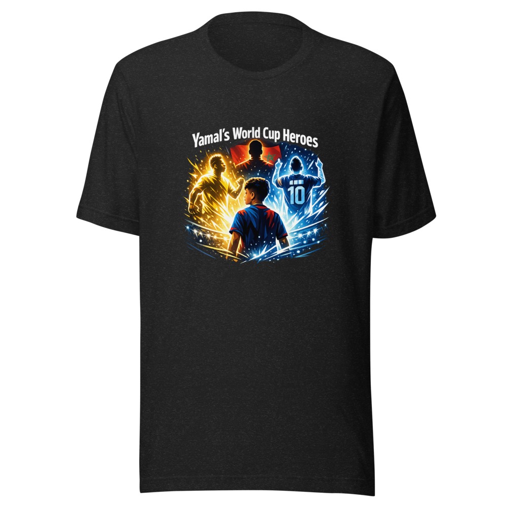 Lamine Yamal's World Cup Heroes Tee
