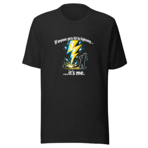 Shockingly Lucky Lightning Strike Tee
