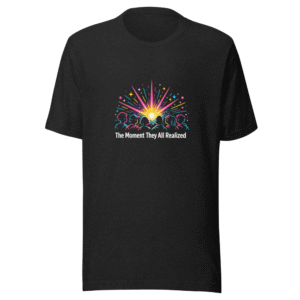The Moment They All Realized Vibe T-Shirt