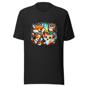 Furry Art Animals Vibe T-Shirt