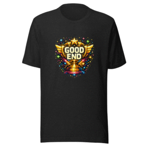 Good End Retro Gaming Achievement Tee
