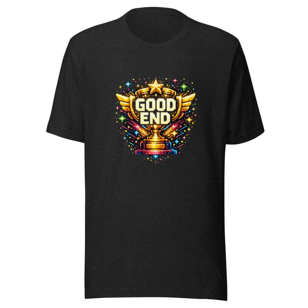 Good End Retro Gaming Achievement Tee