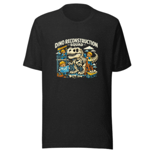 Dino Reconstruction Squad Retro T-Shirt