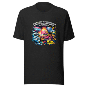 Rally Against Useless AI Features Tee