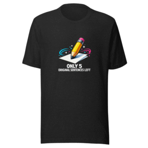 Last 5 Sentences Left Viral Quote T-Shirt