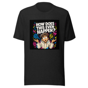 How Does This Even Happen? Viral Meme T-Shirt