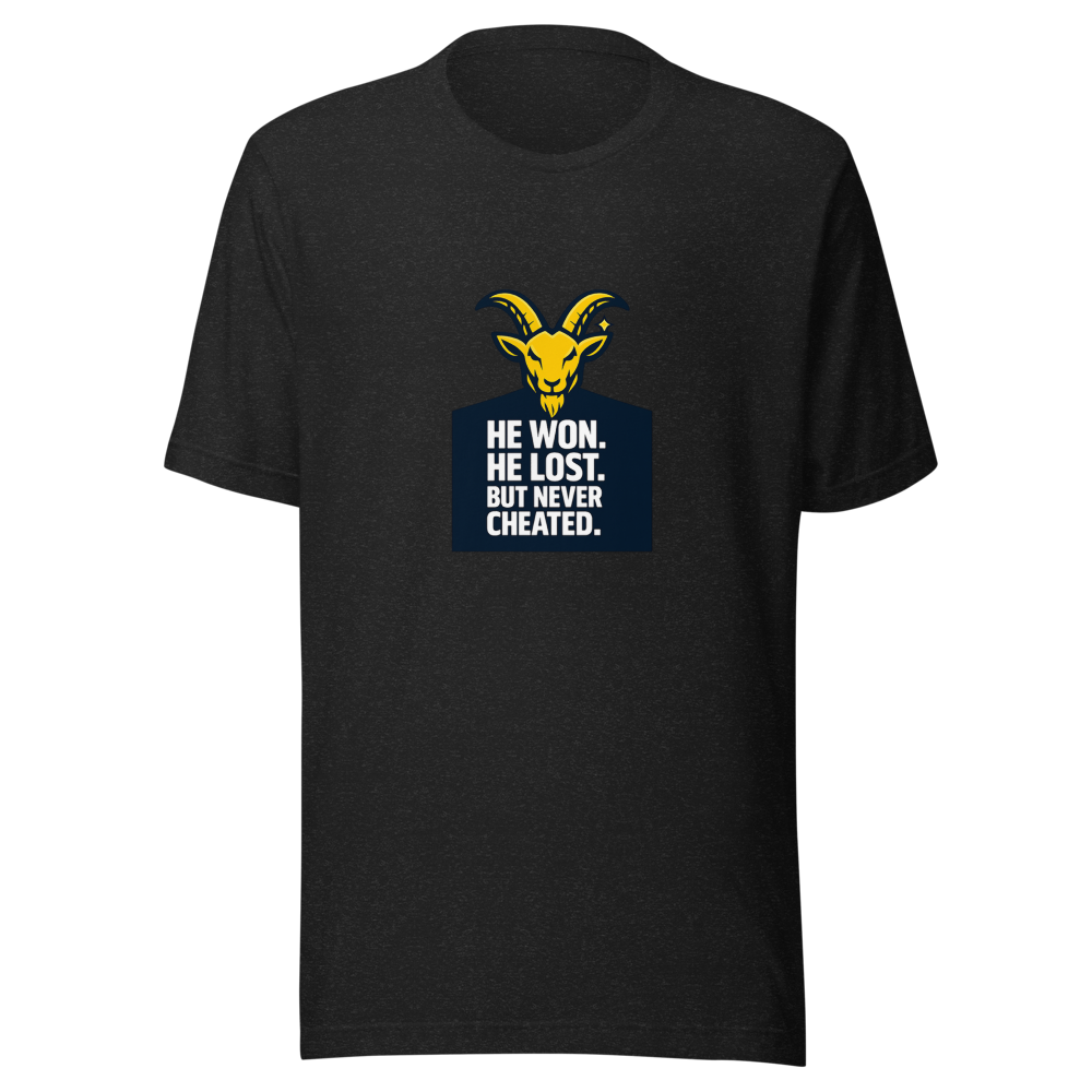The Unbeatable Spirit: He Won He Lost Tee
