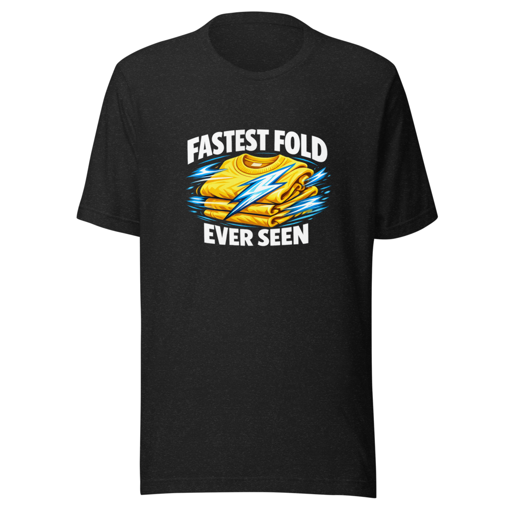 Viral Speed Fold T-Shirt: Laundry Day Hero