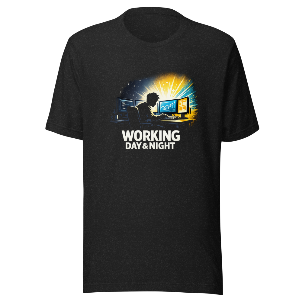 Bro Working Day & Night Twilight Tee