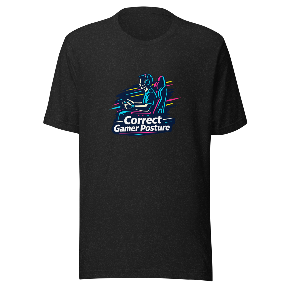 Gamer Posture Pro T-Shirt - Level Up Your Setup