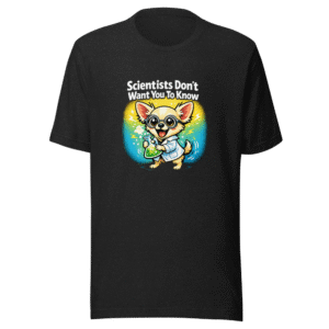 Overstimulated Scientist Chihuahua T-Shirt