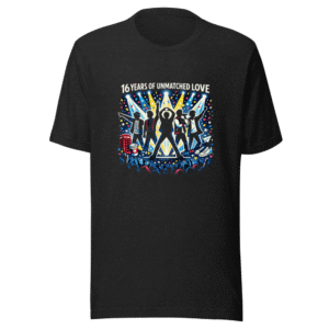 16 Years of One Direction Fan T-Shirt