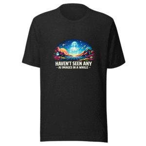 AI Image Drought Funny Meme T-Shirt
