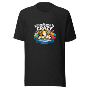 Crazy Kitten Name Viral Meme T-Shirt