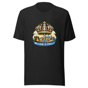 Welcome to Philly King James City Fit Tee