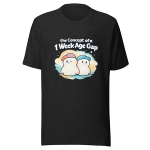 1 Week Age Gap Viral Tweet T-Shirt