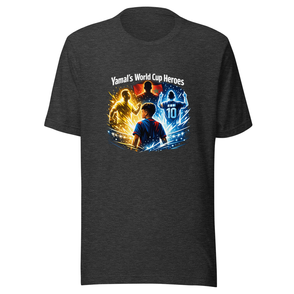 Lamine Yamal's World Cup Heroes Tee - Image 9