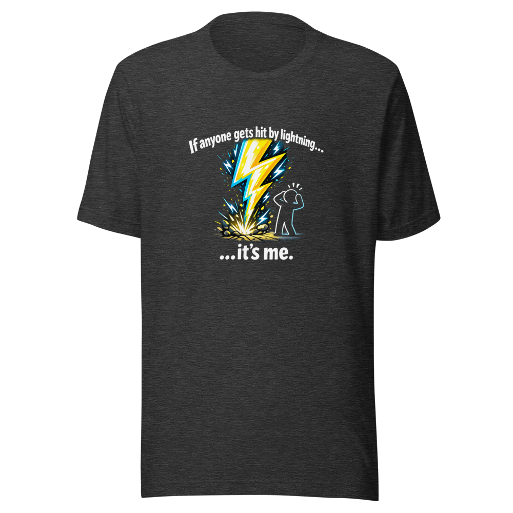 Shockingly Lucky Lightning Strike Tee - Image 9