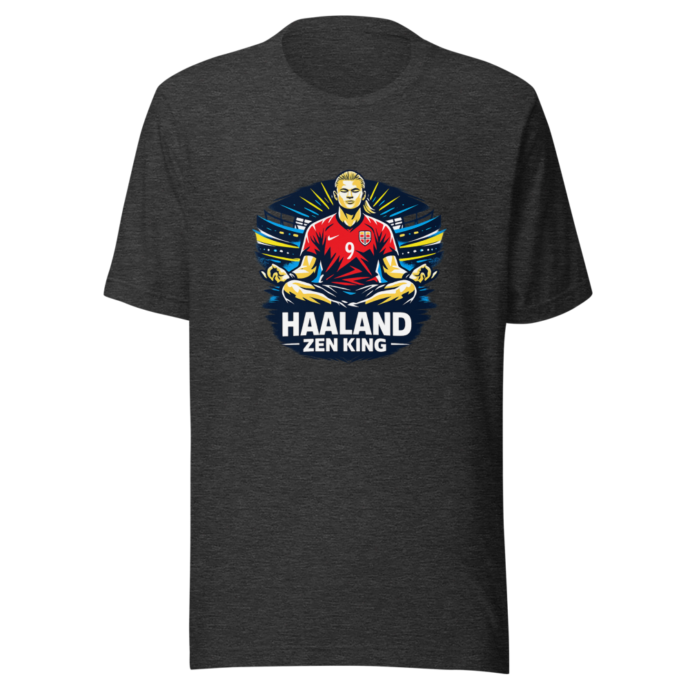 Haaland Man of the Match Norway Zen King T-Shirt - Image 9