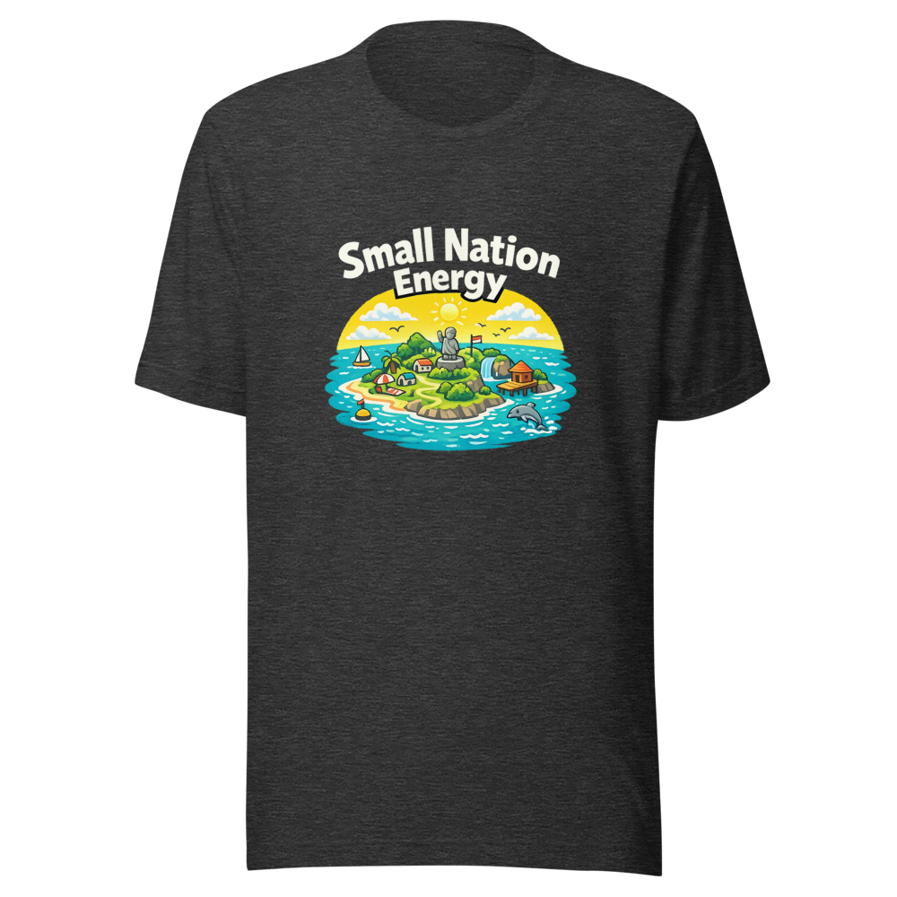 Small Nation Energy Tee - Funny Viral Quote Shirt - Image 9