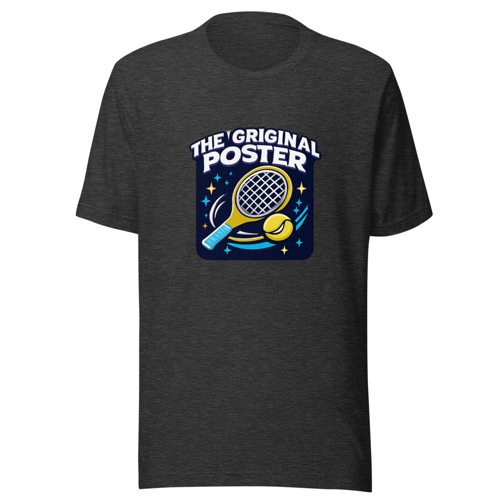 The Original Poster Tennis Dad Hat Vibe T-Shirt - Image 9