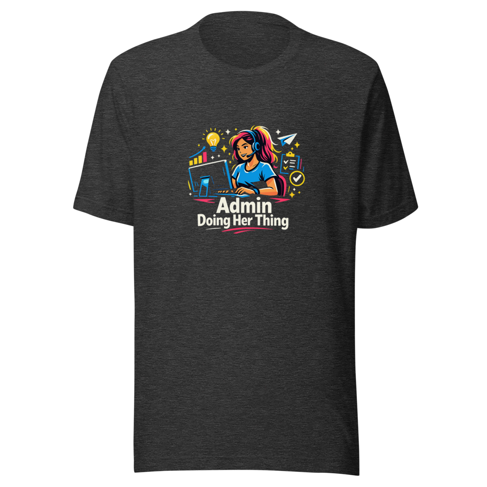 Admin Doing Her Thing Viral Meme T-Shirt - Image 9