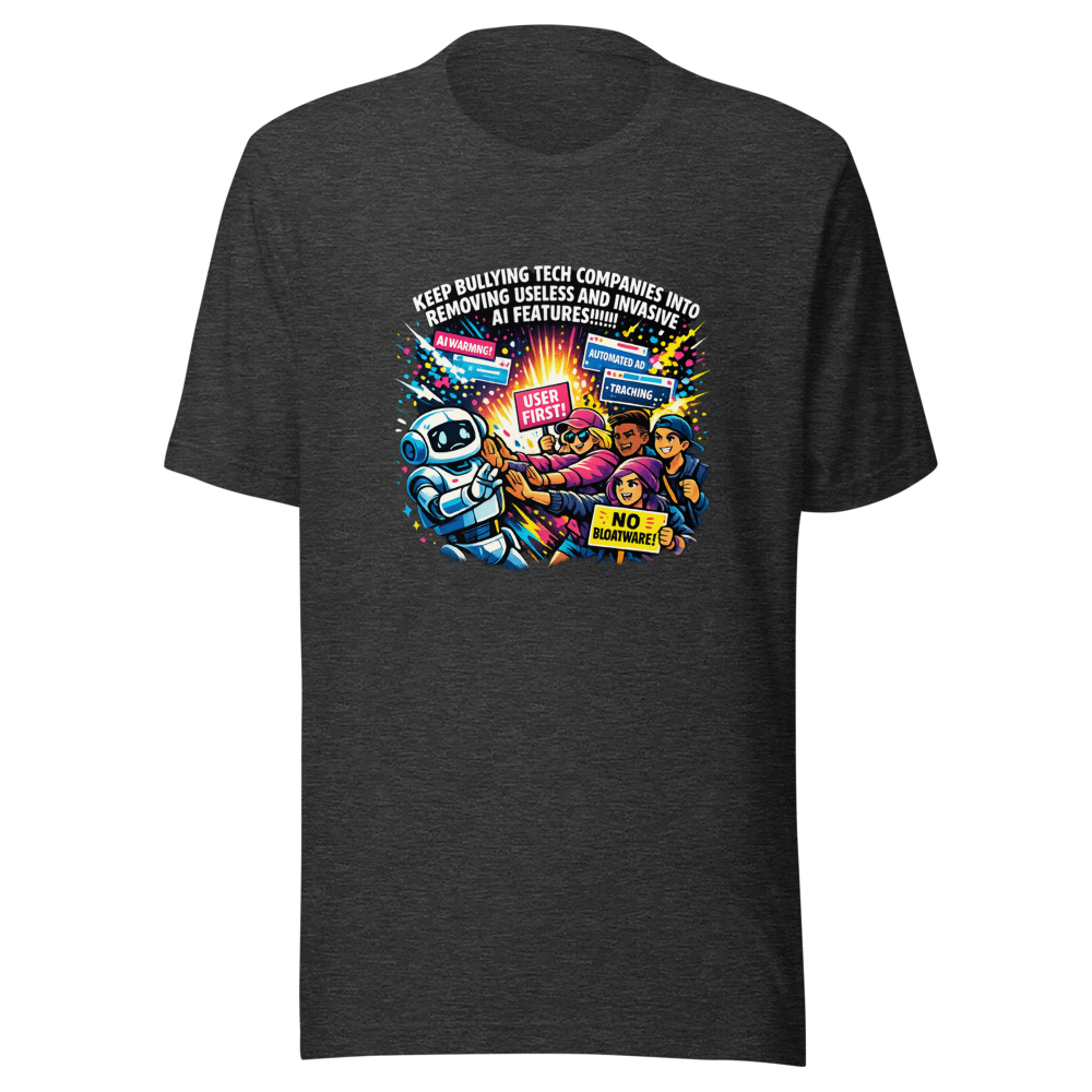 Rally Against Useless AI Features Tee - Image 9