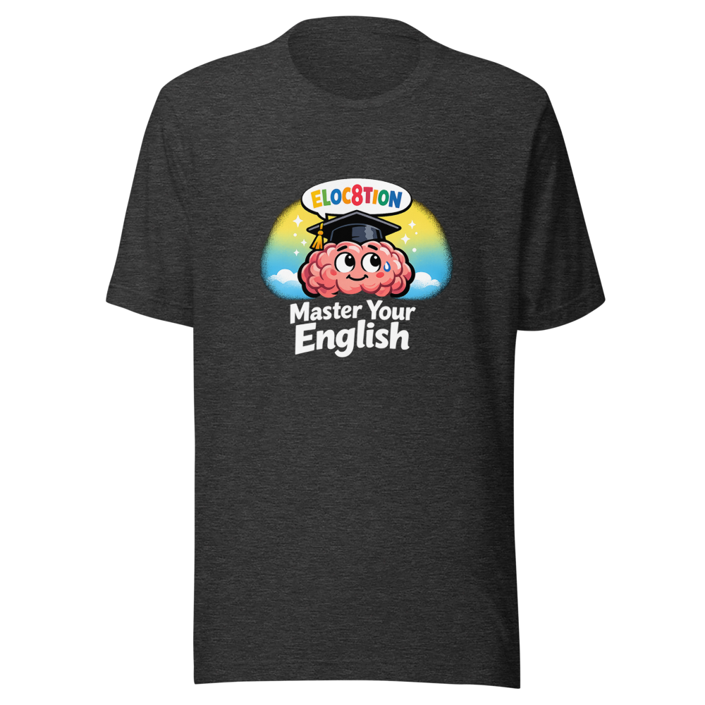 Master Your English Skills Tee - Image 9
