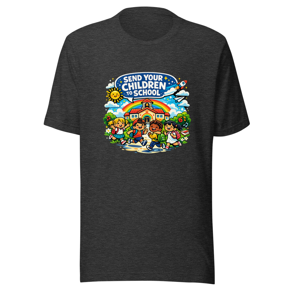 Send Your Kids to School Tee - Homeschool Humor - Image 9