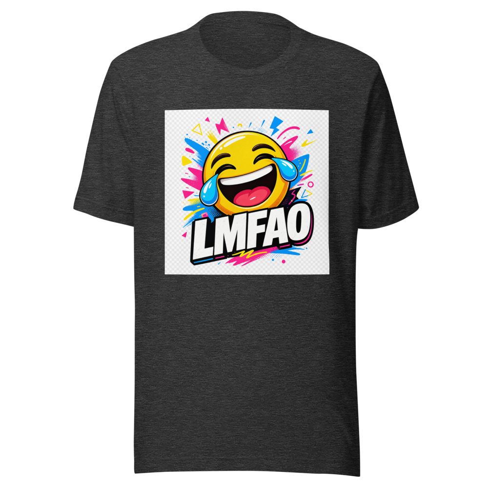 Tofuriin Laughing Out Loud Meme T-Shirt - Image 9