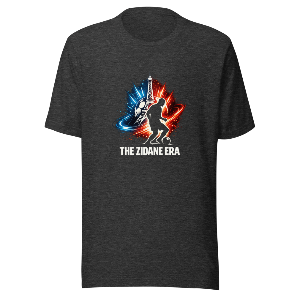 Zidane Era Begins France Football T-Shirt - Image 8