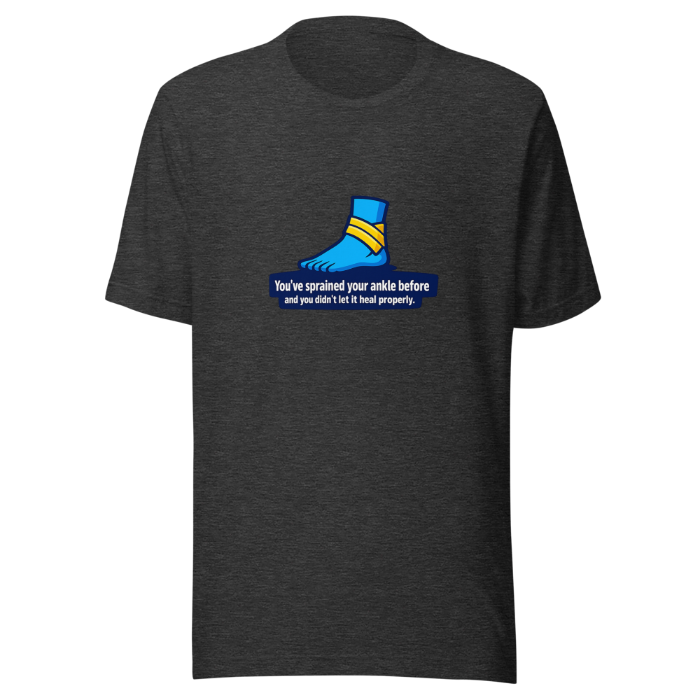 Funny Ankle Injury Meme T-Shirt - Image 9