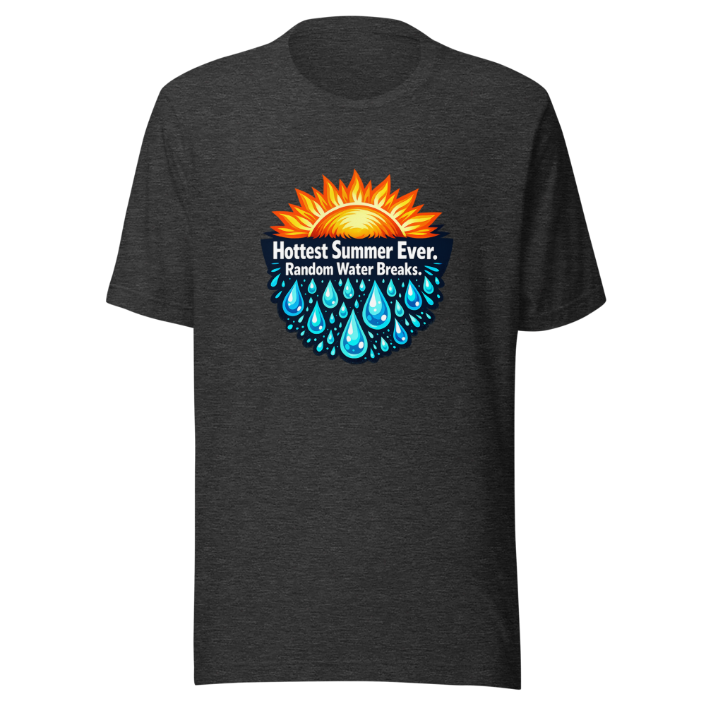 Hottest Summer Vibes & Water Break Tee - Image 9