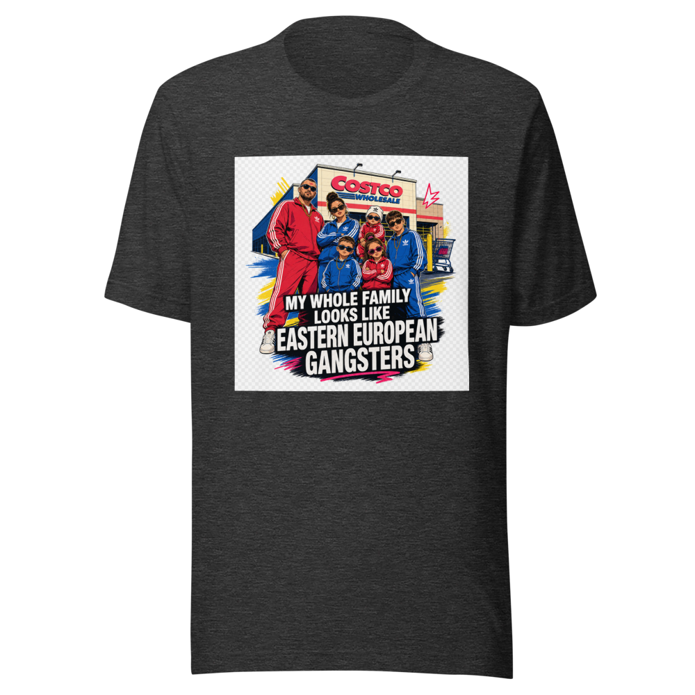 Costco Tracksuit Family Glow Up T-Shirt - Image 9