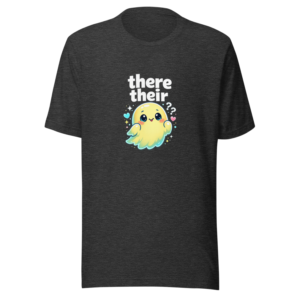There Their Pronoun Humor Tee - Image 9