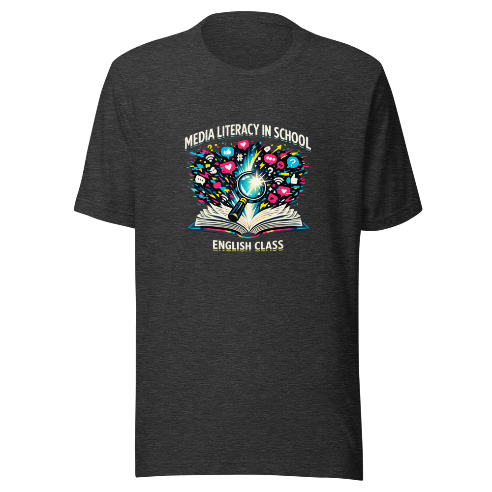Media Literacy in Schools English Class Tee - Image 9