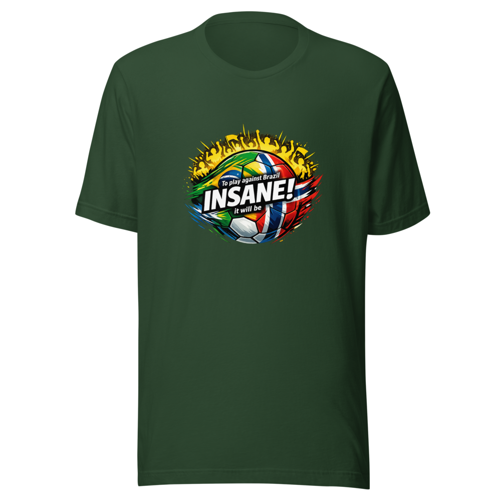 Haaland's Brazil Match "Insane" Soccer Tee - Image 7