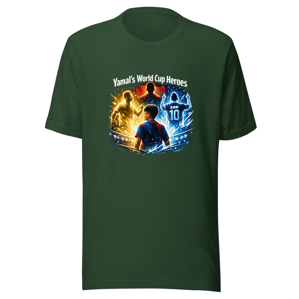 Lamine Yamal's World Cup Heroes Tee - Image 7