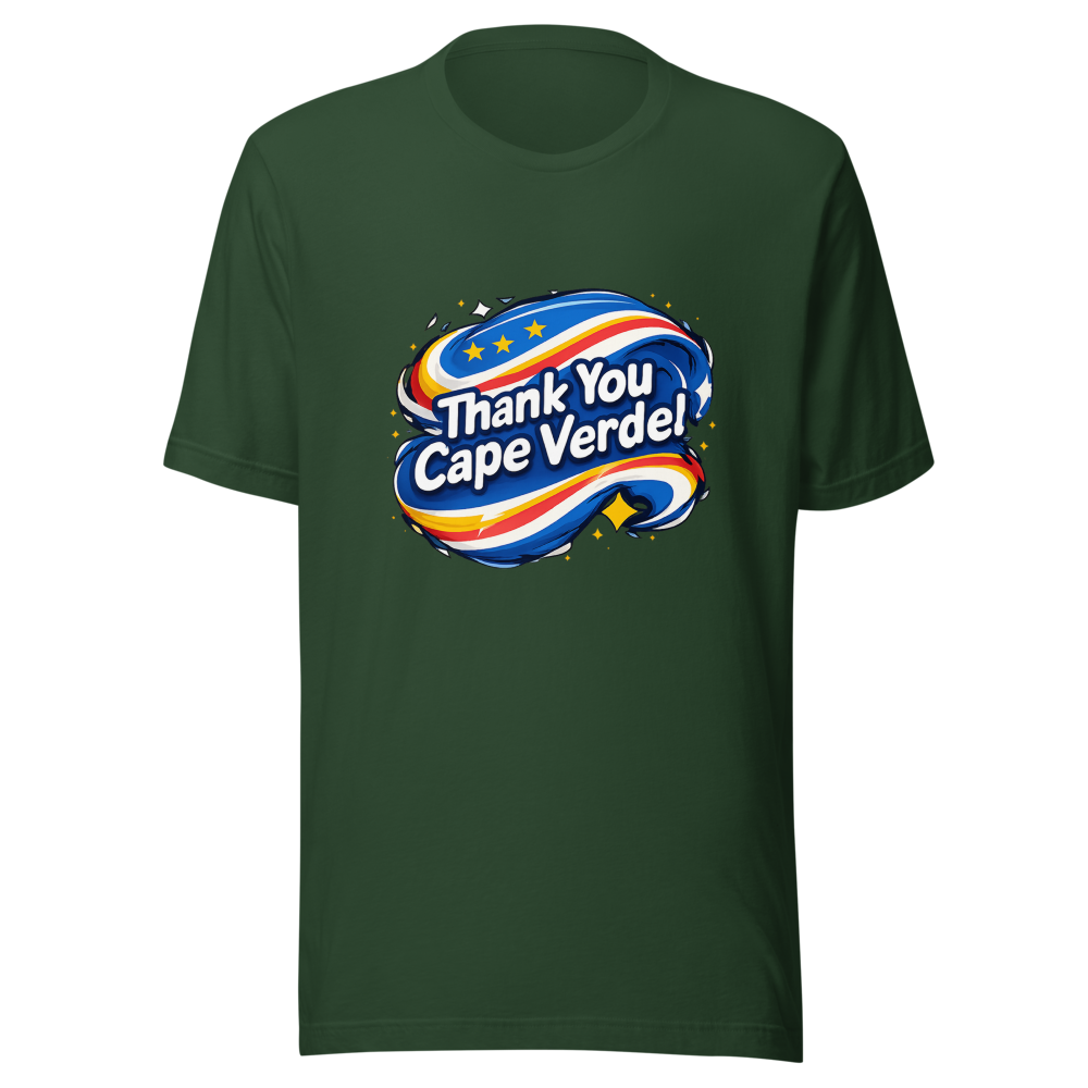 Cape Verde Vibes Thank You Tee - Image 7