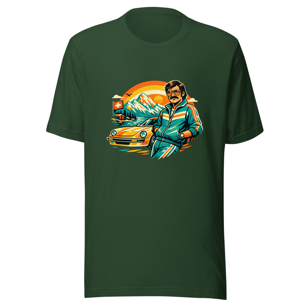 70s Vibes Swiss Coach Tee - Image 7