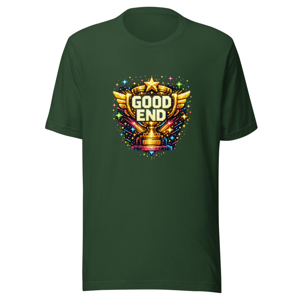 Good End Retro Gaming Achievement Tee - Image 7