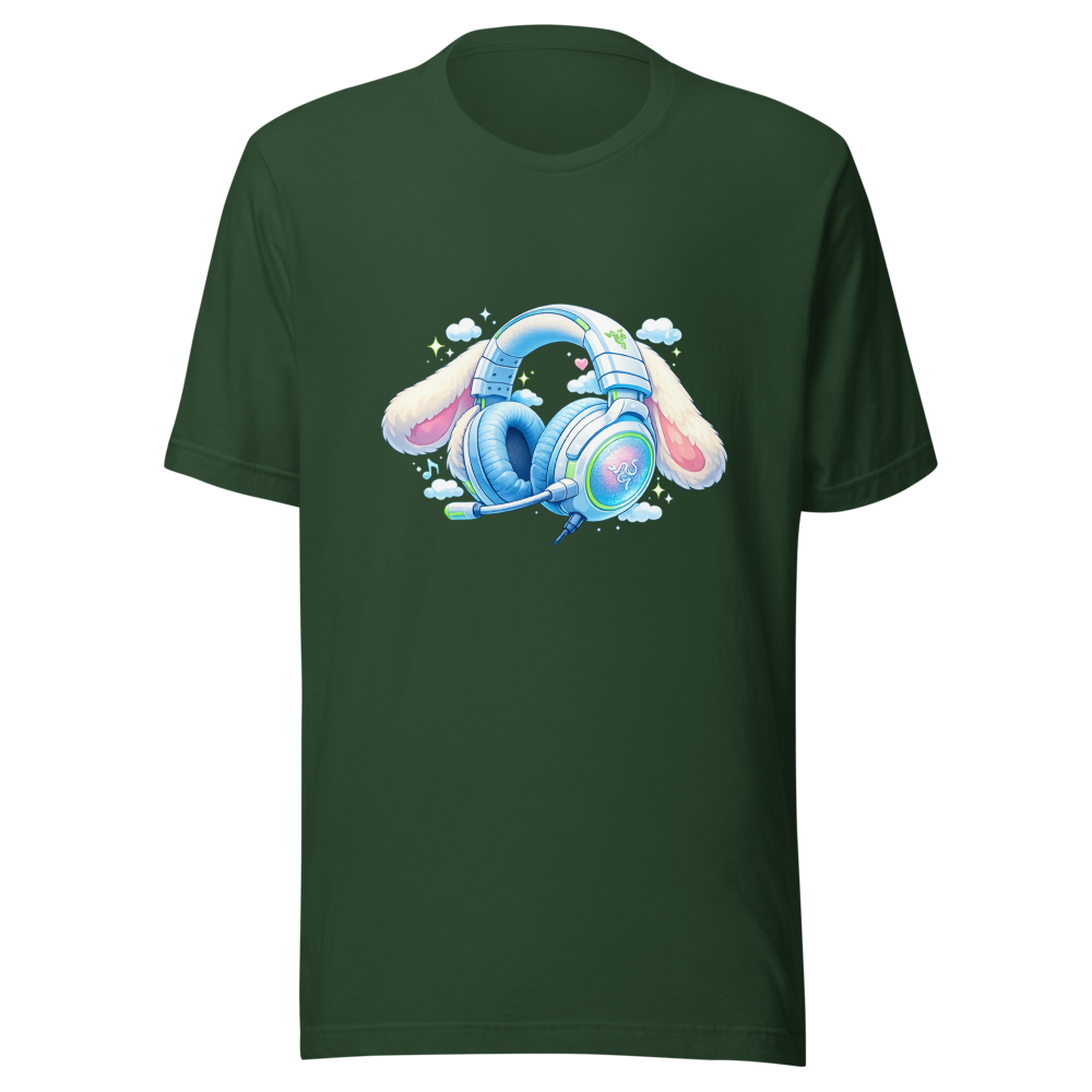 Razer Cinnamoroll Puppy Ears Gaming Headset Tee - Image 7