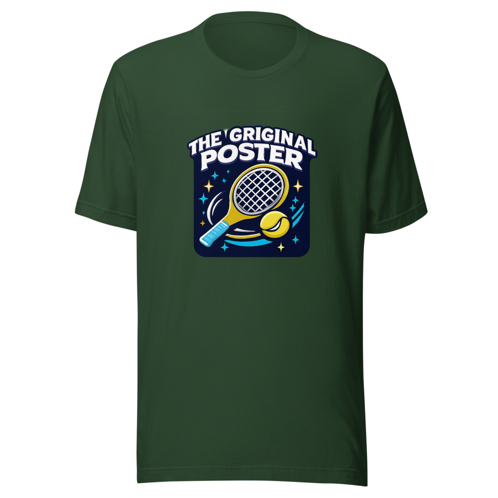 The Original Poster Tennis Dad Hat Vibe T-Shirt - Image 7