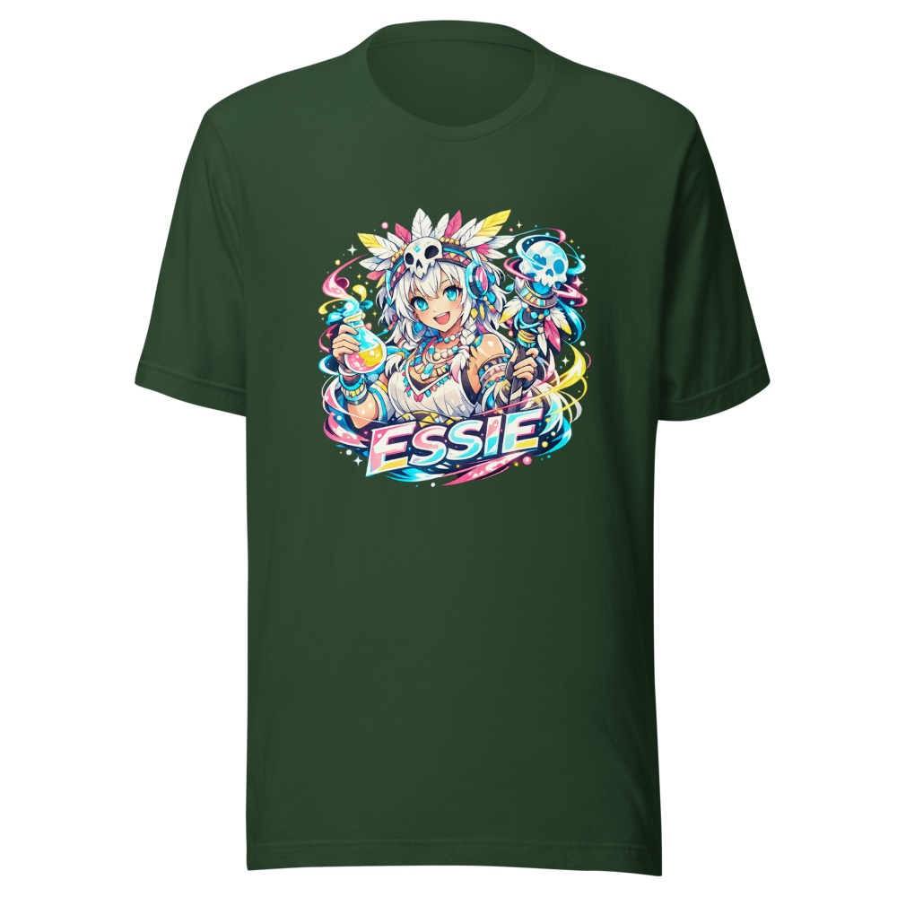 Essie The VTuber Witch Doctor T-Shirt - Image 7