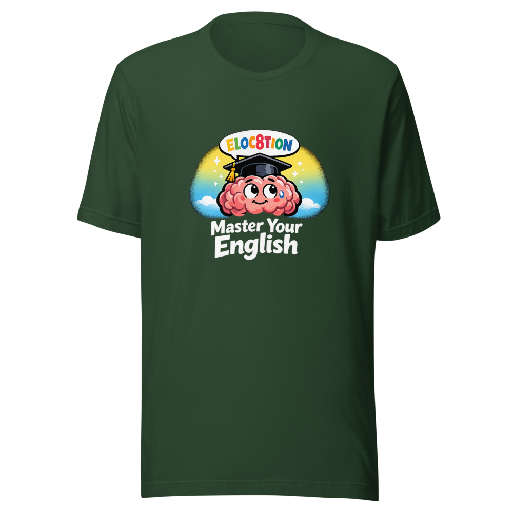 Master Your English Skills Tee - Image 7