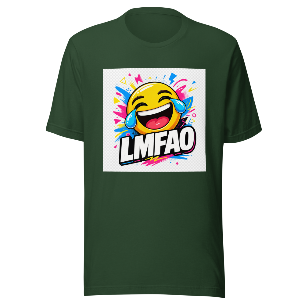 Tofuriin Laughing Out Loud Meme T-Shirt - Image 7