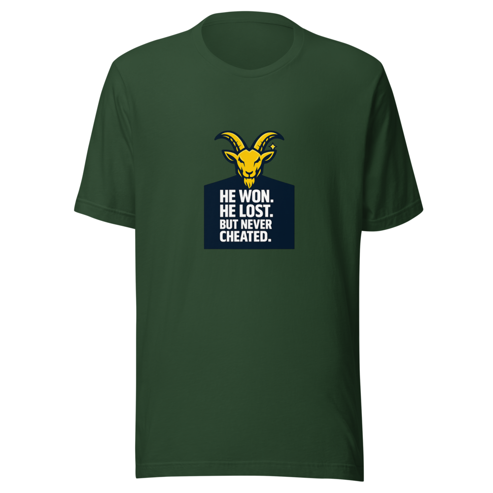 The Unbeatable Spirit: He Won He Lost Tee - Image 7