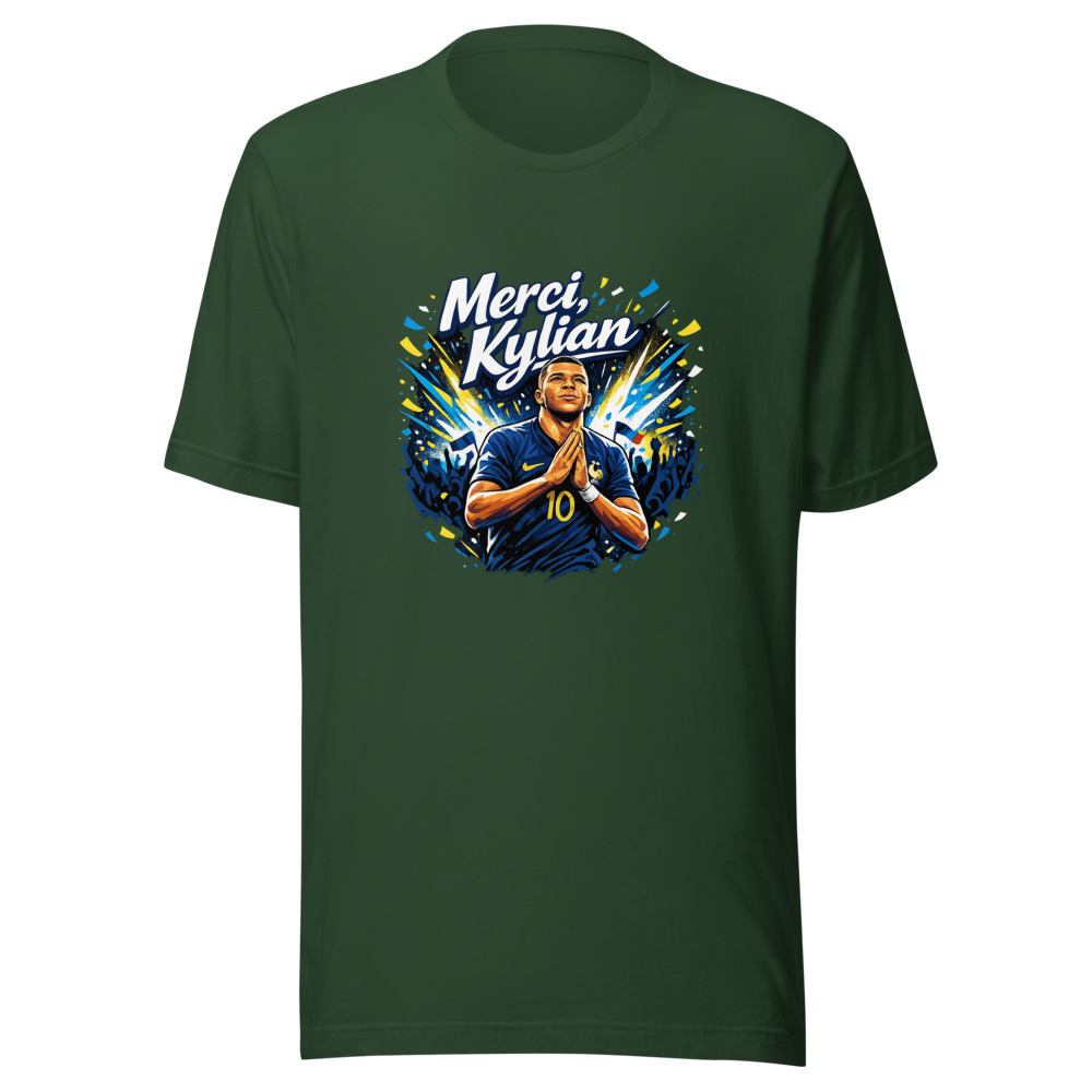 Mbappé's Heartfelt Moment: France's Hero Tee - Image 7