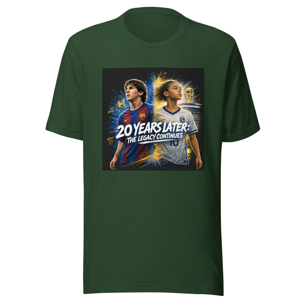 Messi's Future FC Barcelona vs. Argentina T-Shirt - Image 7