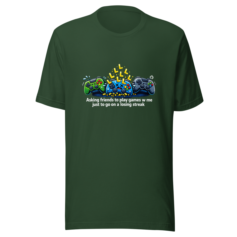 Losing Streak Gaming Buddy T-Shirt - Image 7